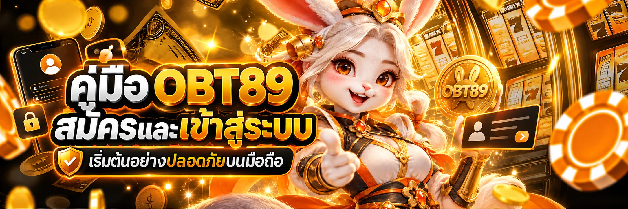 OBT89 คู่มือสมัครและเข้าสู่ระบบบนมือถือ